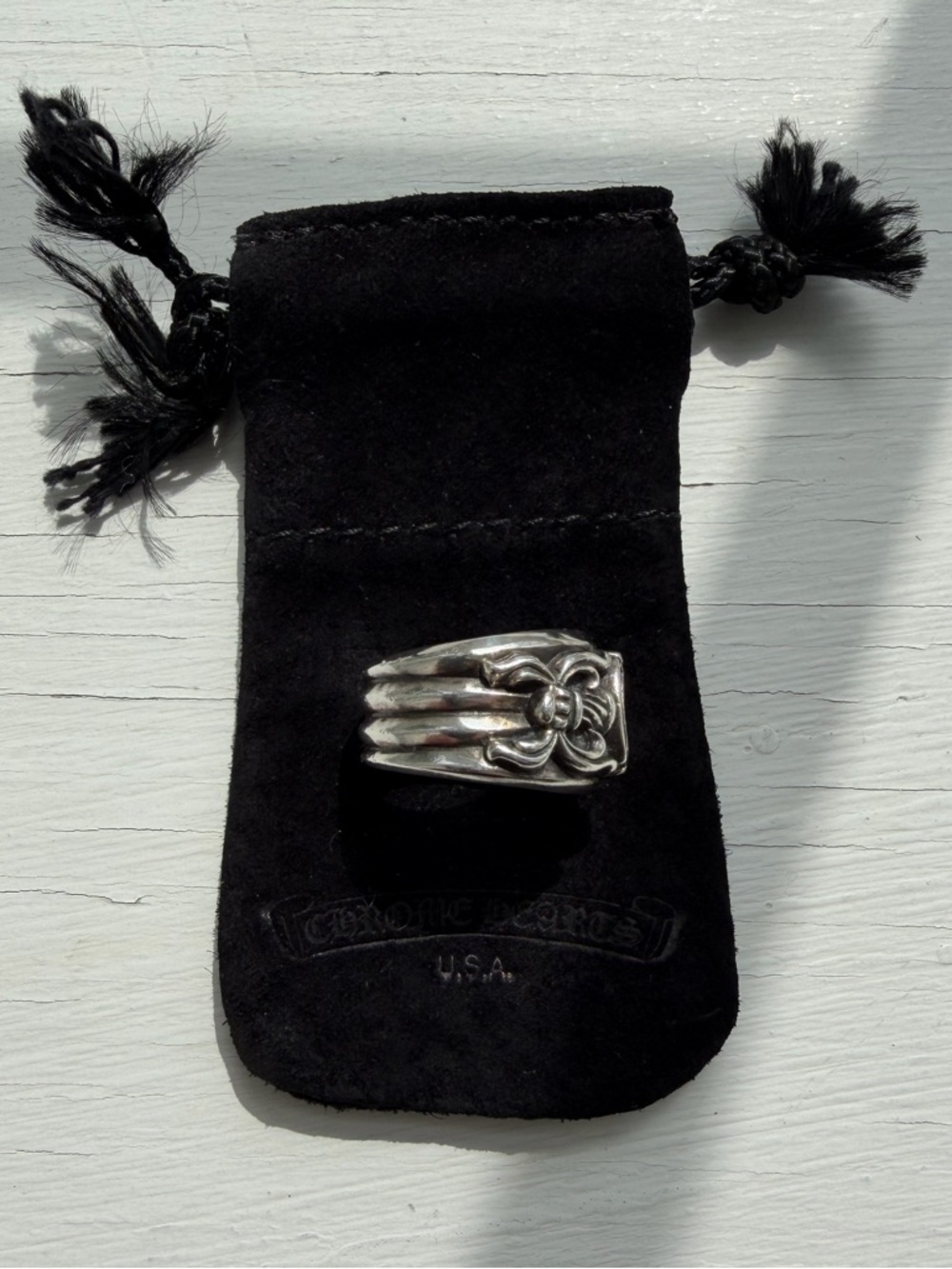 CHROME HEARTS DAGGER RING - Picture 2 of 6